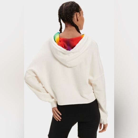 🌈UGG PRIDE Keira Cropped Hoodie🌈 - Picture 2 of 4